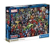Clementoni - 39709 - Impossible Puzzle - Marvel - 1000 Pezzi - Puzzle Adulti, Pu