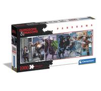 Clementoni 39736 Dungeons & Dragons 1000 Pieces, Jigsaw Puzzle for Adults-Made i