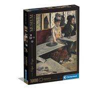 Clementoni - Puzzle Edgar Degas: In un caffè - 1000 Pezzi