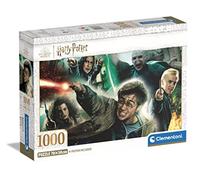 Clementoni - Puzzle Compatto Harry Potter - 1000 Pezzi