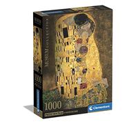 Clementoni - 39790 - Museum Collection - The Kiss - 1000 Pezzi - Puzzle Adulti, Arte, Puzzle Quadri Famosi, Dipinti Famosi, Made In Italy