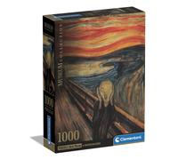 Clementoni 39791 Museum Collection-The Scream-1000 Pieces-Adult Jigsaw Puzzles,