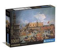 Clementoni - Puzzle Rientro del Bucentoro al Molo il giorno dell'Ascensione - 1000 Pezzi
