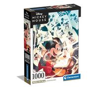 Clementoni - Puzzle Celebrazione compatta di Topolino - 1000 Pezzi