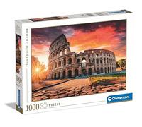 Clementoni - 39822 - Puzzle Collection - Roman Sunset - 1000 Pezzi - Puzzle Adulti, Puzzle Roma, Orizzontale, Divertimento Per Adulti, Made In Italy