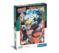 Clementoni 39833 Naruto Shippuden Shippuden-1000 Pieces Jigsaw Puzzle, Vertical,
