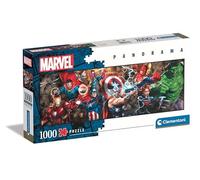 Clementoni - 39839 - Puzzle Collection Panorama - Marvel The Avengers - 1000 Pez