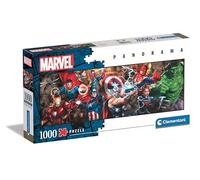 Clementoni - 39839 - Puzzle Collection Panorama - Marvel The Avengers - 1000 Pezzi - Puzzle Adulti, Puzzle Panoramico, Orizzontale, Divertimento Per Adulti, Made In Italy