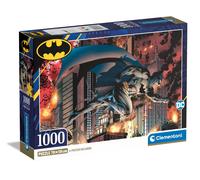 Clementoni 39851 Batman Jigsaw 1000 Pieces-Poster Included, Puzzle for Adults 14