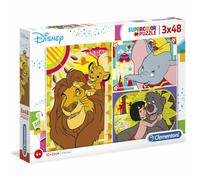 Clementoni 3X Puzzle Animali Disney 25236 X6 1 St