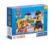 Clementoni 41194 Paw Patrol Jigsaw 12 Pieces-Cube Supercolor Children 3-5 Years,