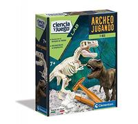 Clementoni -55027 - Ciencia & Juego - Arqueojugando - T-Rex Fluor [Versione Spag