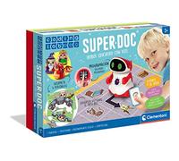 Clementoni 55379.2, Super Doc - robot educativo per 5 anni, multicolore, 9,6 x 42,4 x 28,0 cm [versione in spagnolo e inglese]