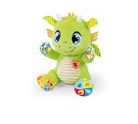 Clementoni-55388 - Ramón, il mio amico Drago - peluche interattivo per bambini da 6 mesi, multicolore