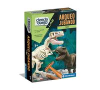 Clementoni 55541 Archeogiocando T-Rex fosforescente Gioco di Scienze, per Cavalcare il tuo Proprio Dinosauro fosforescente e scoprire la Scienza dell'Archeologia, A partire da 7 anni