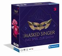 Clementoni 59203 The Masked Singer, il gioco per Pro7-Show, gioco di famiglia per 3-10 giocatori, gioco di carte per programmi TV, a partire dai 12 anni