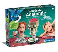 Clementoni- Anatomia Pazza, Cassetta Piccoli scienziati, Giocattolo Partire dagli 8 Anni, esperimenti Colorati per la cameretta dei Bambini, 7 x 35 cm, 59221