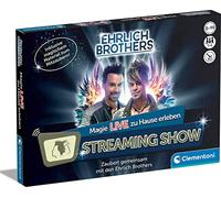 Clementoni Ehrlich Brothers 59272-Ehrlich Streaming Show per la casa, Multicolore, Small, 59272