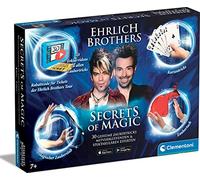 Clementoni 59312 Ehrlich Brothers Secrets of Magic, scatola magica per bambini dai 7 anni in su, attrezzatura magica per 30 trucchi magici, con video di spiegazione 3D, ideale come regalo