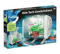 Clementoni 59406 Galileo High Tech Gewächshaus Scatola per esperimenti da 8