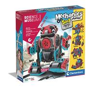 Clementoni 61360 Mechanics Junior-Moving Robots-Building Set, scientifico, regalo per bambini dai 6 anni, giocattoli STEM, versione inglese, multicolore