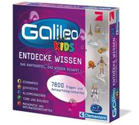 Clementoni 69159.3 - Quiz di Scienza per Bambini, Serie Galileo [Lingua Tedesca]