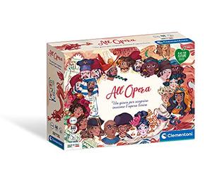 Clementoni - 80141 - Gioco da tavolo - all'Opera, gioco per tutta la famiglia a tema opera lirica - Made in Italy, 2-5 giocatori, opera lirica per bambini 8 anni, Multicolore