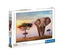 Clementoni African Sunset Puzzle 500 pz Animali NEW