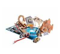 CLEMENTONI - Animals planet Reality - Scientific box - Esperimenti scientifici e attività virtuali - Stampi, vernici,