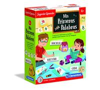 Clementoni- Aprendo Mis primeras palabras Educataion Set, Multicolore, 18 cm x 7 cm x 23 cm, 55304