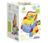 Clementoni Autobus Delle Forme Per Neonati Disney Mickey