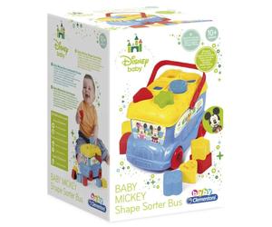 Clementoni Autobus Delle Forme Per Neonati Disney Mickey