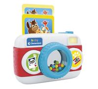 Clementoni Baby Baby Camera, Macchina Fotografica Elettronica per Bambini 9-36 Mesi, con Suoni e Luci, Gioco Educativo Prima Infanzia, Stimola la Manualità, Lingua Italiana, 17540