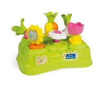 Clementoni Baby - Baby Garden, Gioco Educativo per Bambini 10-36 Mesi, 6 Accessori per Incastri Forme e Colori, Sviluppo Manualità e Coordinazione, Made in Italy, 17277