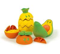 Clementoni Baby Fruit Puzzle, Gioco Componibile con Frutta per Bambini 12-36 Mesi, Giochi Prima Infanzia Made in Italy, Linea Play for Future, Stimola Manualità e Logica, 17686