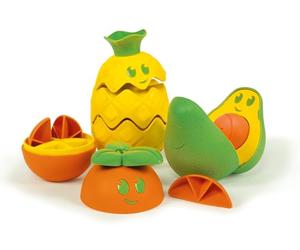 Clementoni Baby Fruit Puzzle, Gioco Componibile con Frutta per Bambini 12-36 Mesi, Giochi Prima Infanzia Made in Italy, Linea Play for Future, Stimola Manualità e Logica, 17686