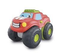 Clementoni Baby Leone Pick-up, Macchinina Bambino 1-4 Anni, Gioco Prima Infanzia, Fuoristrada con Suoni e Sirene, Stimola Manualità, Vista e Udito, Made in Italy, Lingua Italiana, 17500