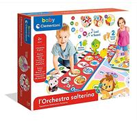 Clementoni Baby L'Orchestra Salterina, Tappeto Musicale Interattivo per Bambini 2+ Anni, con Luci, Suoni e Melodie per Stimolare Lo Sviluppo Motorio e Sensoriale, Lingua Italiana, 17434