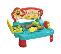 Clementoni - Baby Workbench-Banchetto Lavoro Attrezzi in Legno, Tavolino Bambini