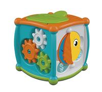 Clementoni Baby Peekabo Activity Cube, Gioco Prima Infanzia per Bambini 10-36 Mesi, Made in Italy, Linea Play for Future, Stimola Motricità Fine e Favorisce la Relazione Causa-Effetto, 17672