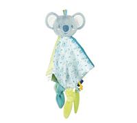 Clementoni Baby - Soft Cuddles Koala Comforter, Dou Dou Morbido per Neonati 0+ Mesi, Personalizzabile con Nome, Stimolazione Sensoriale e Rassicurazione, 100% Lavabile, 17613