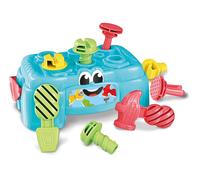 Clementoni - Banchetto Svita Avvita, Gioco per Bambini con Martello, Cacciavite