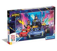 Puzzle Batwheels 104 Pezzi 4 Anni+ Supercolor Maxi 62x42 cm 25761 Clementoni