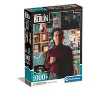 Clementoni- Berlin Puzzle-Berlin-1000 Pezzi, Puzzle Netflix La Casa di Carta/Mon
