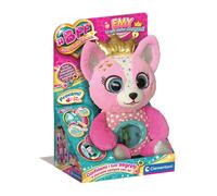 Clementoni - BFF Emy - La Mia Amica dei Segreti, Peluche Interattivo con Modulo Elettronico e Effetti Luminosi, Gioco per Bambini 4-6 Anni per Registrare Messaggi e Nascondere Tesori, 16680