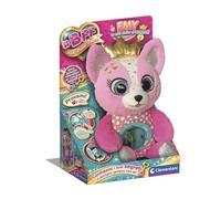 Clementoni - BFF Emy - La Mia Amica dei Segreti, Peluche Interattivo con Modulo Elettronico e Effetti Luminosi, Gioco per Bambini 4-6 Anni per Registrare Messaggi e Nascondere Tesori, 16680