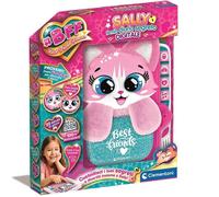 Clementoni - BFF Sally Il Mio Diario Segreto Digitale LCD, Gioco Interattivo, Animazioni e 20 Attività di Gioco, Diario Elettronico Bambine 5-7 Anni con Occhi Animati, Penna Inclusa, 16491
