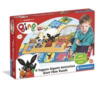 Clementoni Bing-Il Tappeto Gigante Puzzle Bambini 24 Maxi Pezzi con Penna Interattiva, Gioco Educativo 3 Anni-Made in Italy, Multicolore, 16400