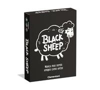 Clementoni Black Sheep - Gioco di carte per adulti con umorismo nero e ironico - da 3 a 8 giocatori, durata ca. 30 min - Design Minimalista - +16 anni - 55635