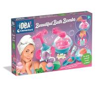 Clementoni Bombe da bagno Lab 75 Idea - Set completo fai da te per creare bombe da bagno frizzanti, colorate e profumate per bambini dagli 8 anni in su